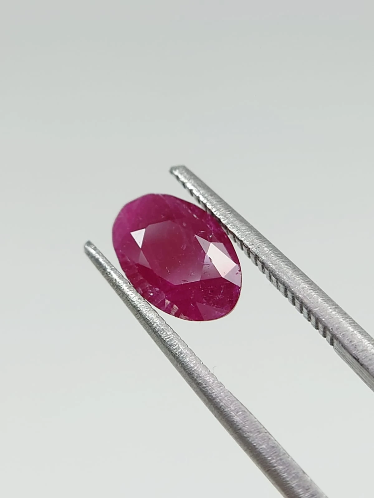 1.4ct Natural Ruby Oval Cut From Afghanistan — view 3